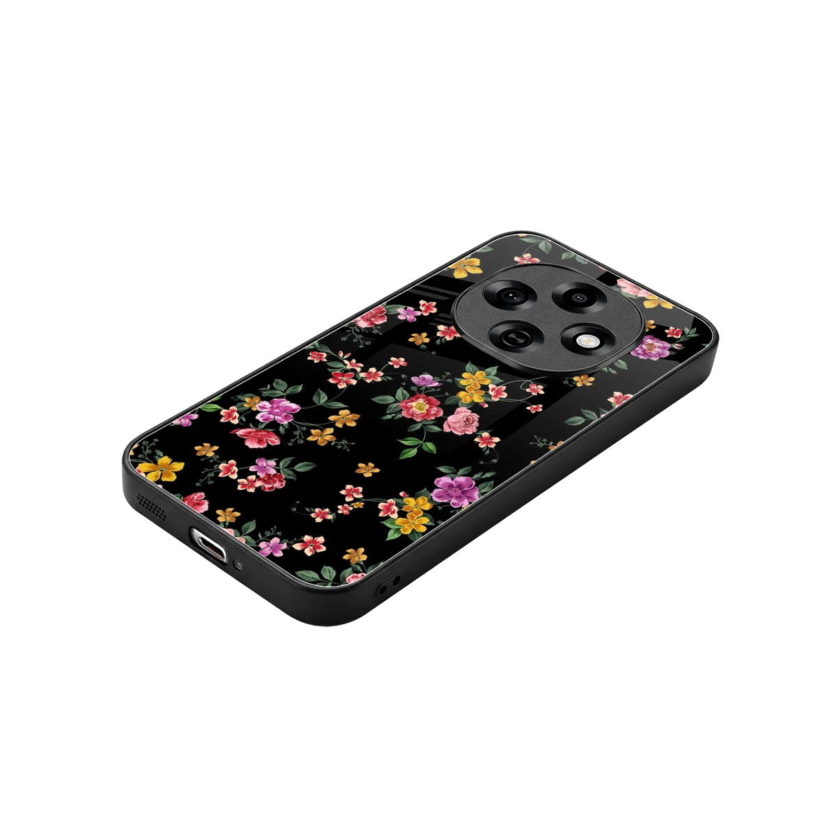 Petal Parade stylish phone case for oppo f31 pro 5g | glossy glass and slim fit
