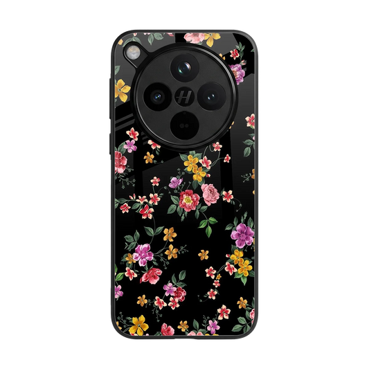 Petal Parade back phone cover | glass case for oppo find x8