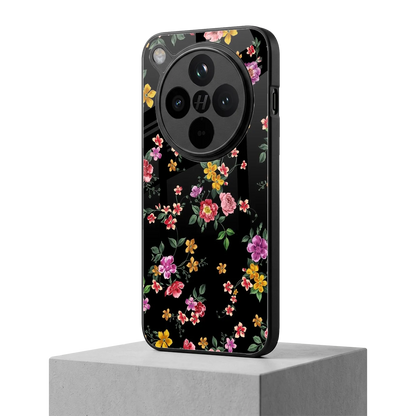 Petal Parade oppo find x8 mobile cover | shockproof glass phone case