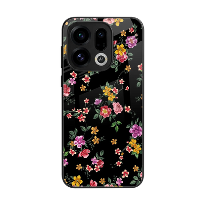 Petal Parade back phone cover | glass case for oppo find x9