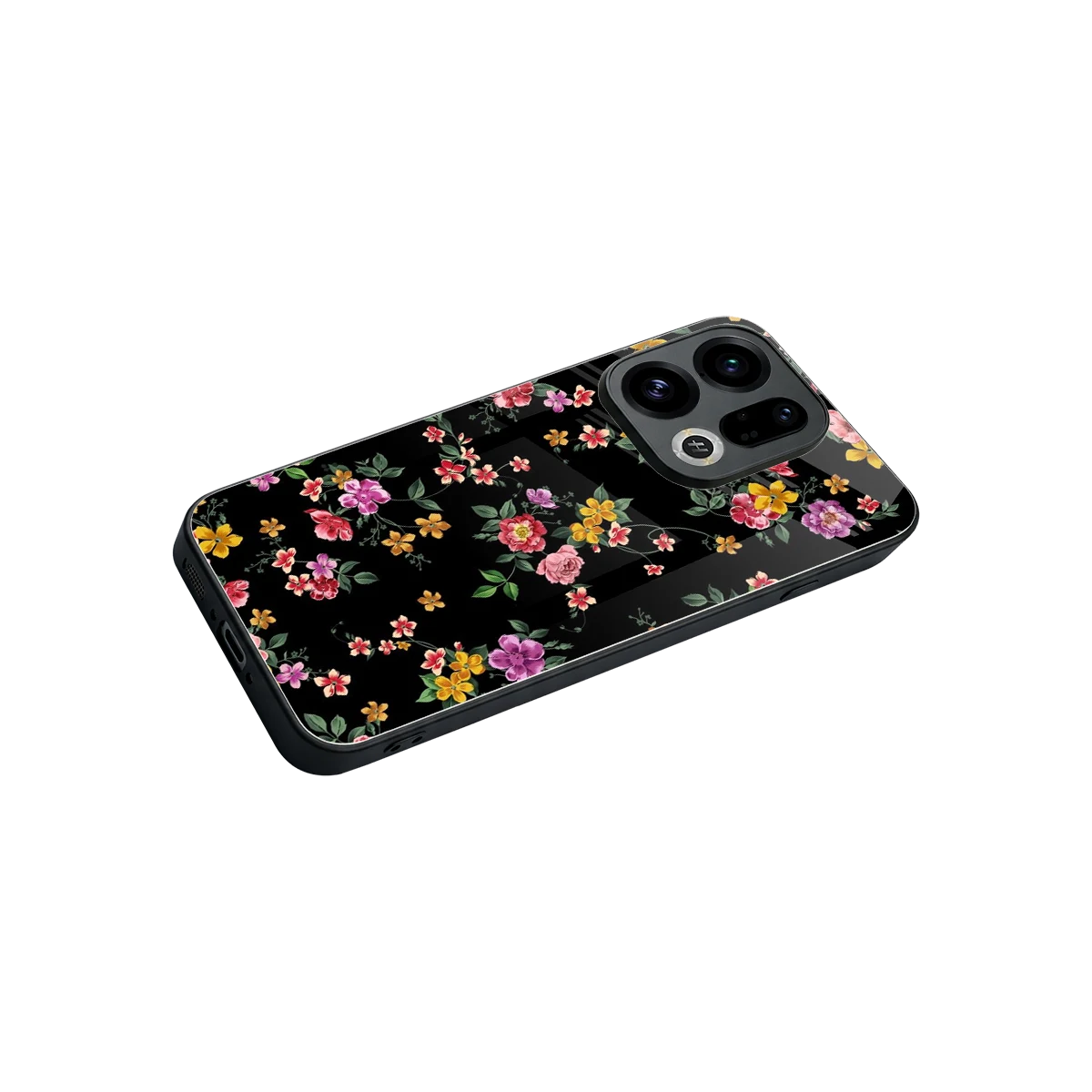 Petal Parade stylish phone case for oppo find x9 | glossy glass and slim fit