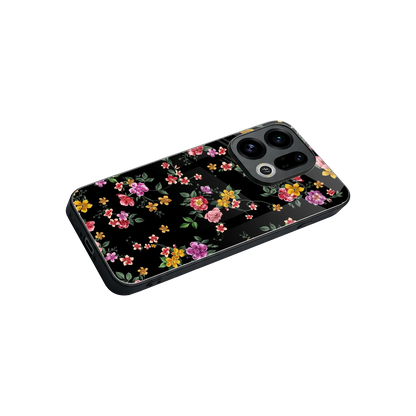 Petal Parade stylish phone case for oppo find x9 | glossy glass and slim fit