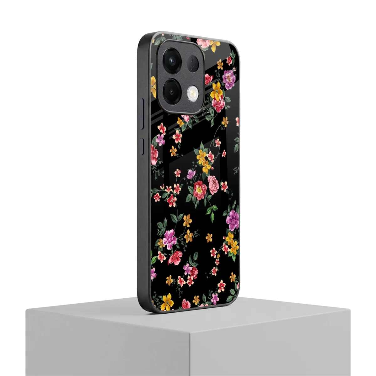 Petal Parade oppo k13 5g mobile cover | shockproof glass phone case