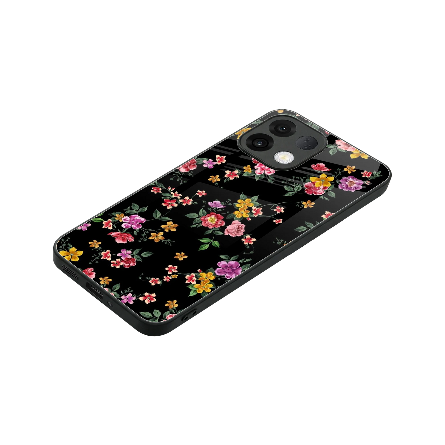 Petal Parade stylish phone case for oppo k13 5g | glossy glass and slim fit