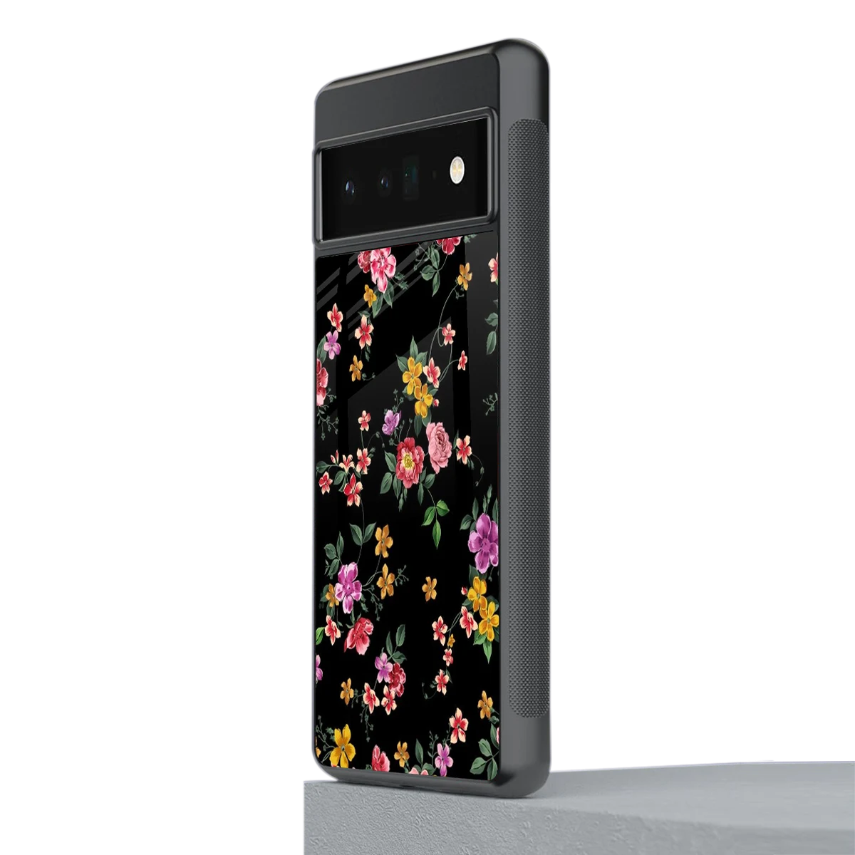 Petal Parade stylish phone case for google pixel 6 pro | glossy glass and slim fit