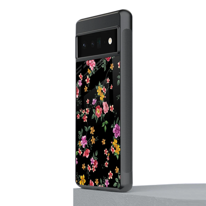 Petal Parade stylish phone case for google pixel 6 pro | glossy glass and slim fit
