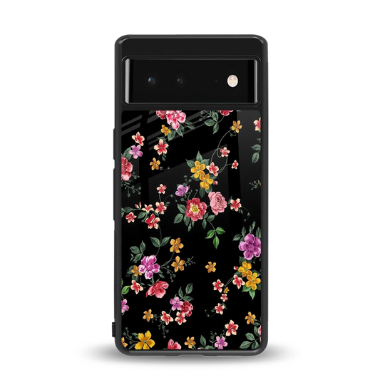 Petal Parade back phone cover | glass case for google pixel 6a