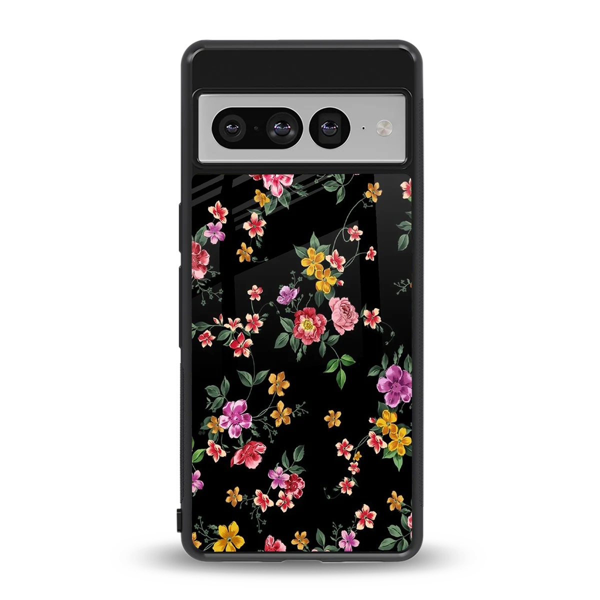 Petal Parade back phone cover | glass case for google pixel 7 pro