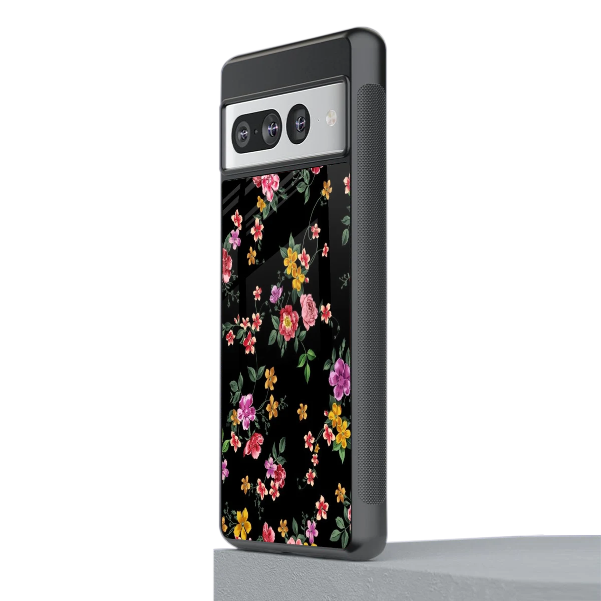 Petal Parade stylish phone case for google pixel 7 pro | glossy glass and slim fit