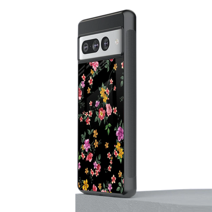 Petal Parade stylish phone case for google pixel 7 pro | glossy glass and slim fit