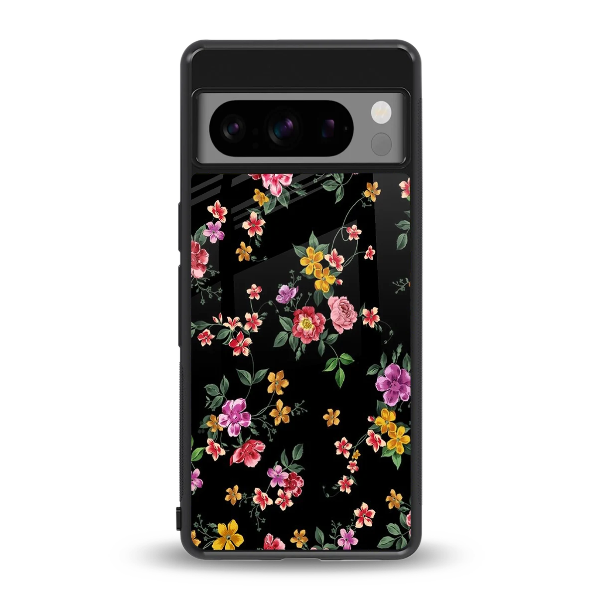 Petal Parade back phone cover | glass case for google pixel 8 pro