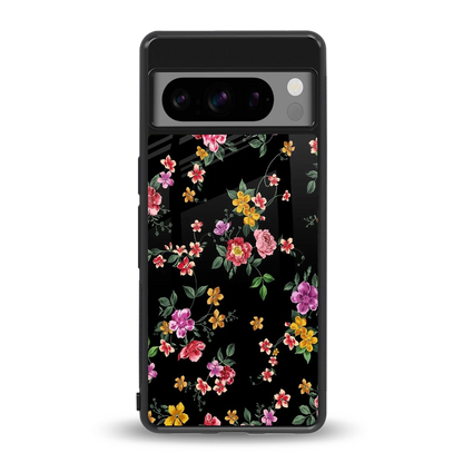 Petal Parade back phone cover | glass case for google pixel 8 pro