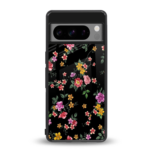 Petal Parade back phone cover | glass case for google pixel 8 pro