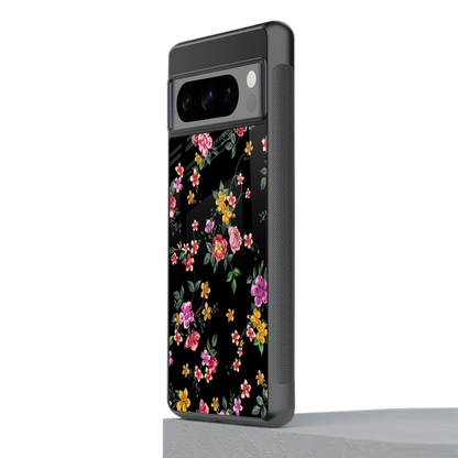 Petal Parade stylish phone case for google pixel 8 pro | glossy glass and slim fit