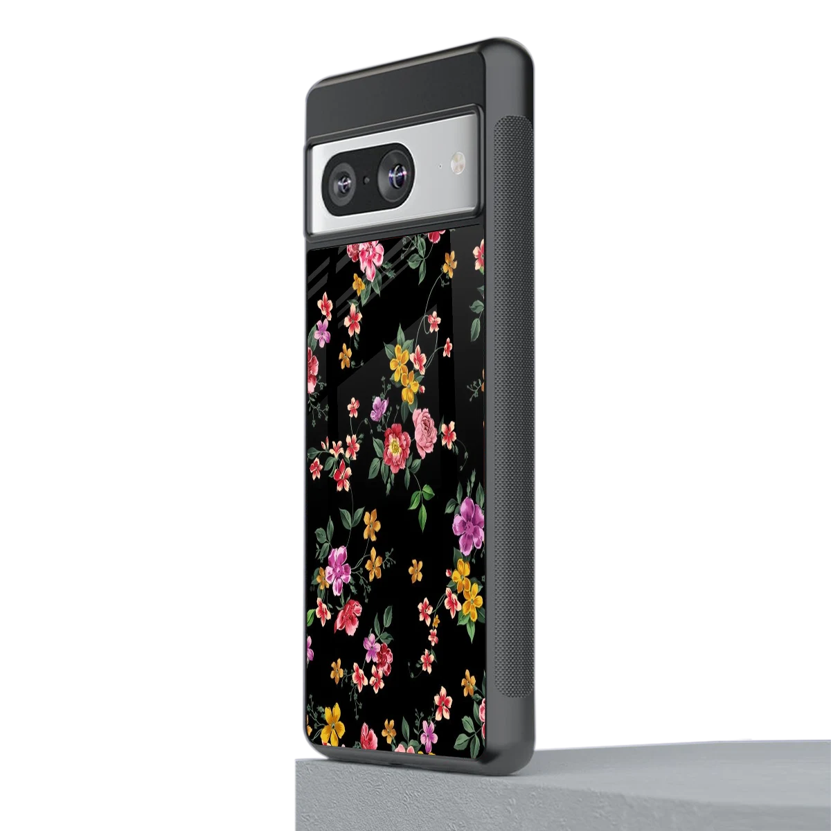 Petal Parade stylish phone case for google pixel 8 | glossy glass and slim fit
