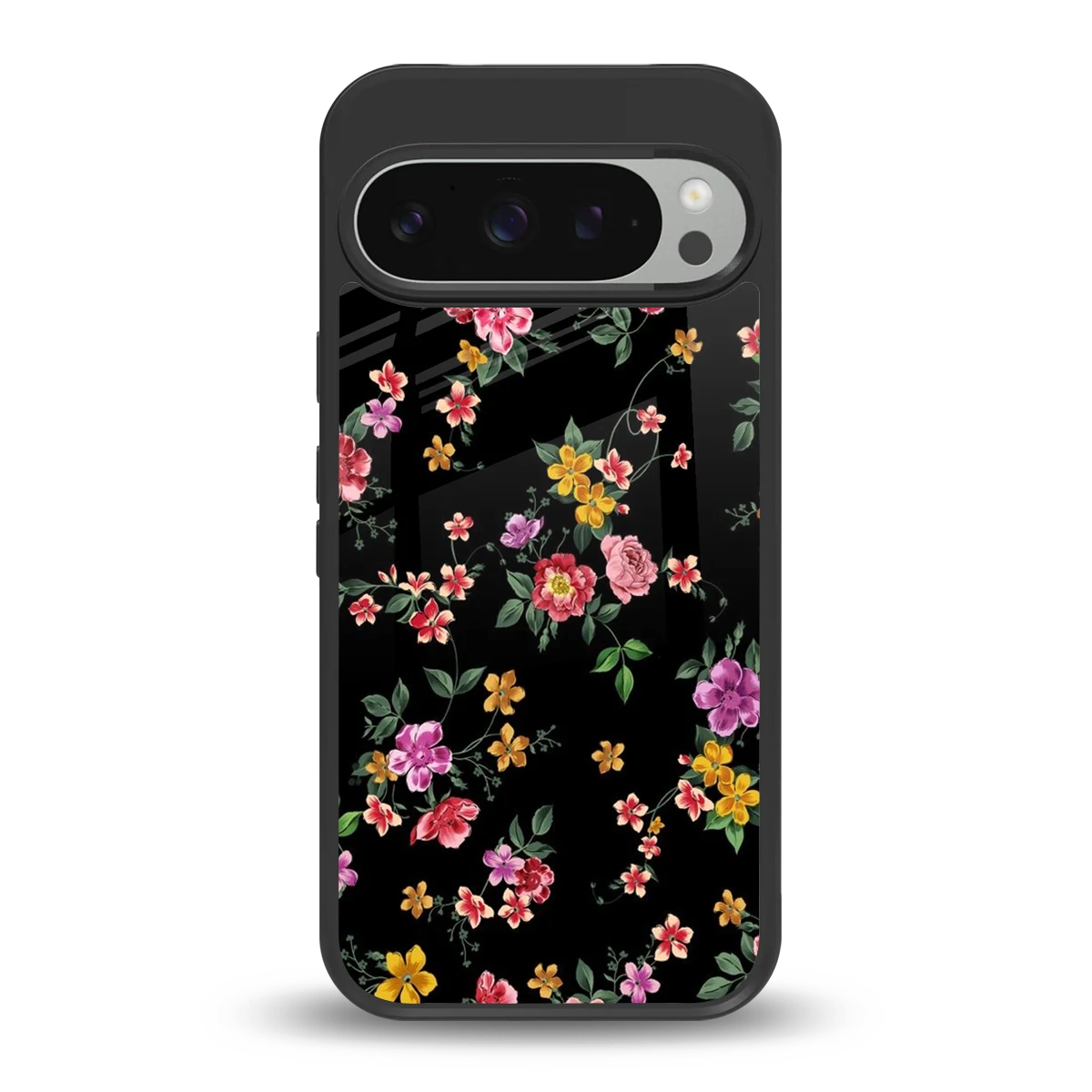 Petal Parade back phone cover | glass case for google pixel 9 pro