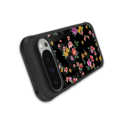 Petal Parade stylish phone case for google pixel 9 pro | glossy glass and slim fit