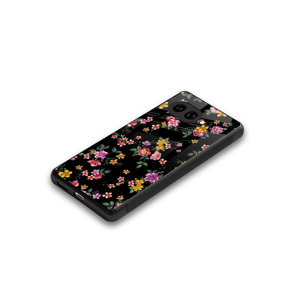 Petal Parade stylish phone case for google pixel 10a | glossy glass and slim fit