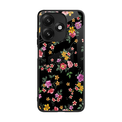 Petal Parade back phone cover | glass case for redmi 12 5g