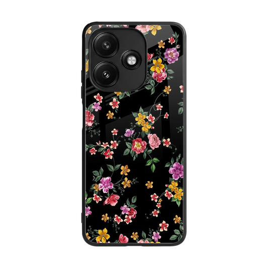 Petal Parade back phone cover | glass case for redmi 12 5g