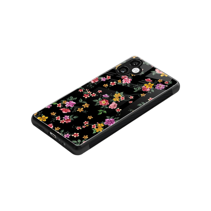 Petal Parade stylish phone case for samsung galaxy a06 5g | glossy glass and slim fit
