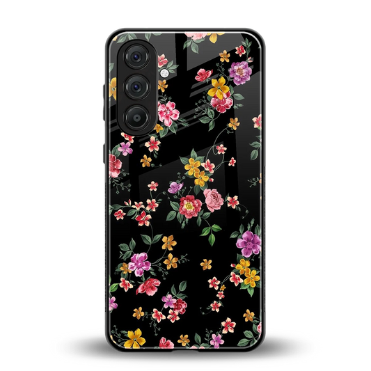 Petal Parade back phone cover | glass case for samsung galaxy m36 5g