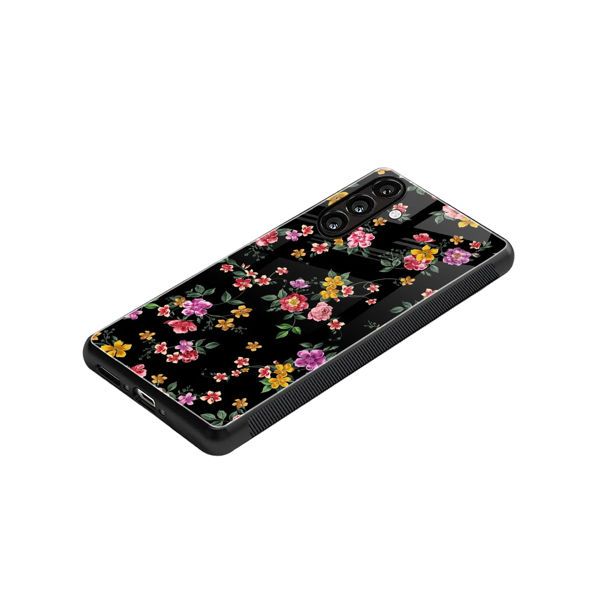 Petal Parade stylish phone case for samsung galaxy a37 5g | glossy glass and slim fit
