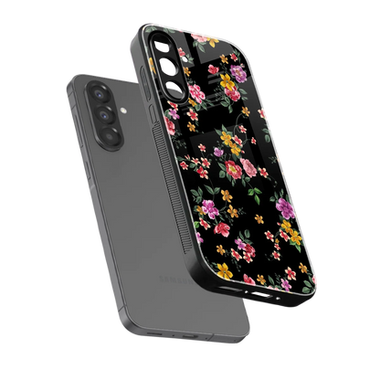 Petal Parade sleek samsung galaxy a37 5g cover with tempered glass back and TPU edges
