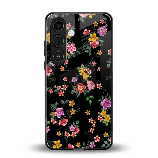 Petal Parade back phone cover | glass case for samsung galaxy s24