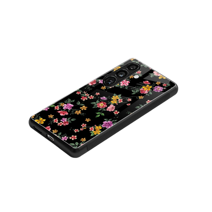 Petal Parade stylish phone case for samsung galaxy s24 | glossy glass and slim fit