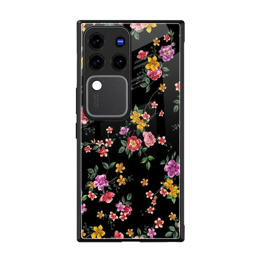 Petal Parade back phone cover | glass case forvivo v30 pro