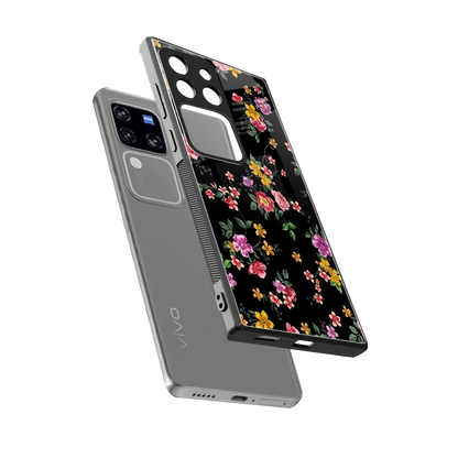 Petal Parade sleekvivo v30 pro cover with tempered glass back and TPU edges