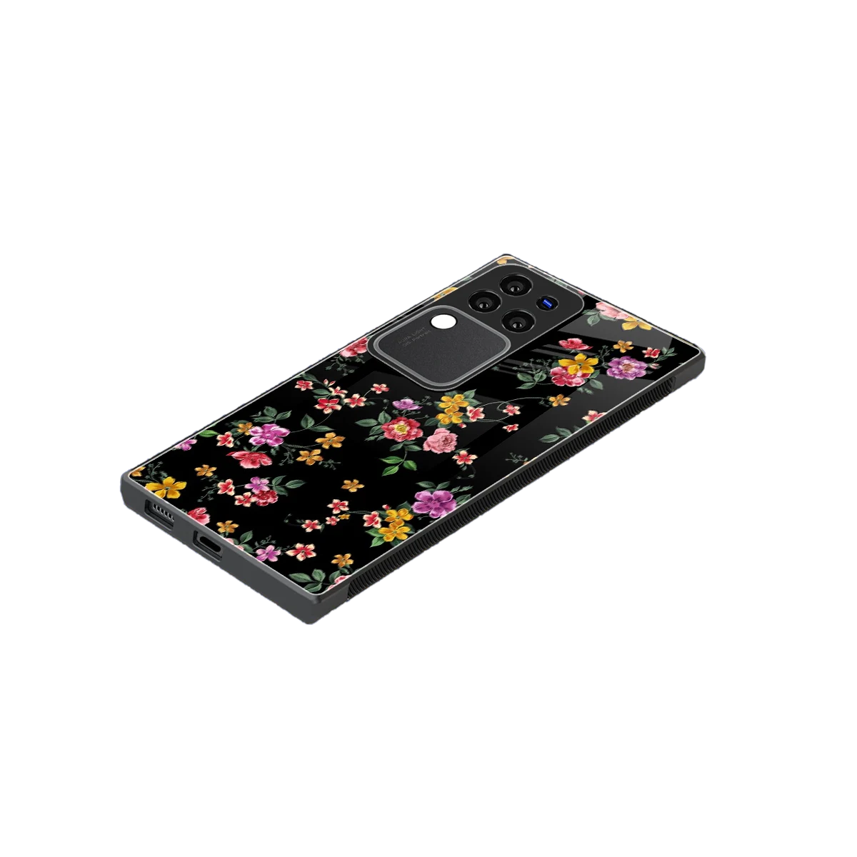 Petal Parade stylish phone case forvivo v30 pro | glossy glass and slim fit