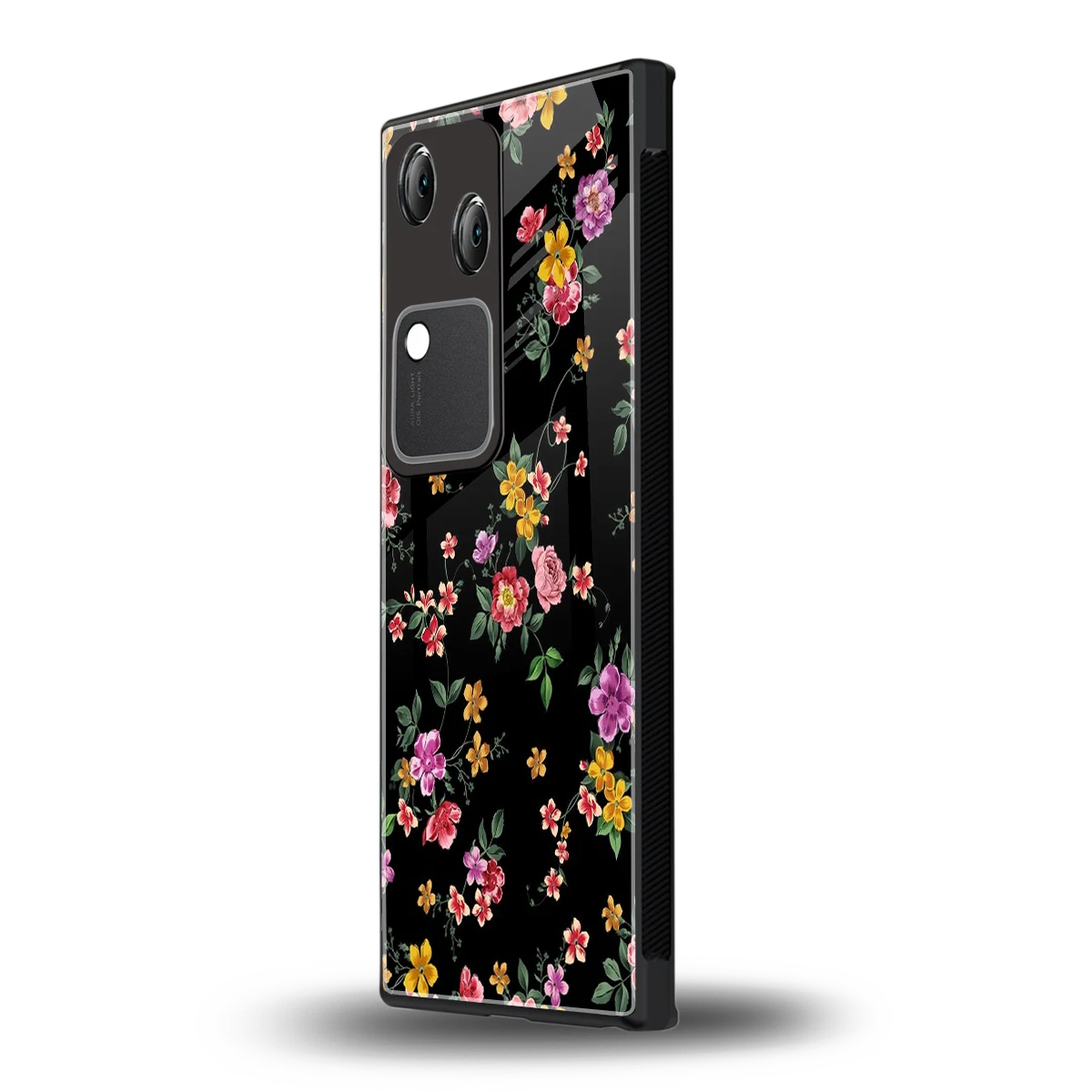 Petal Parade vivo v30 mobile cover | shockproof glass phone case