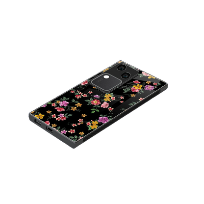 Petal Parade stylish phone case for vivo v30 | glossy glass and slim fit