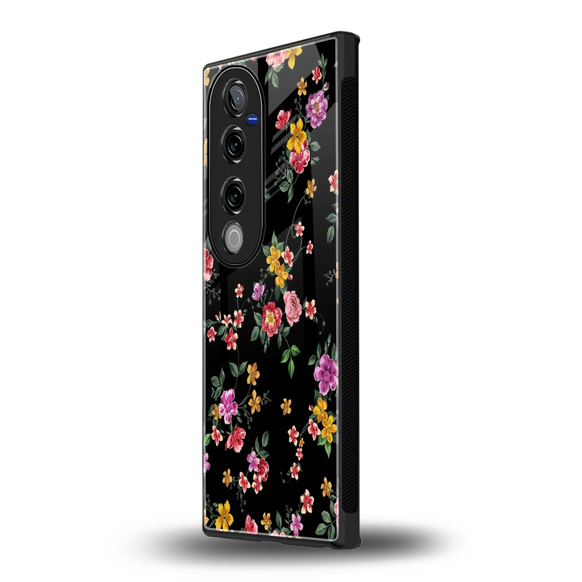 Petal Parade vivo v40 pro mobile cover | shockproof glass phone case