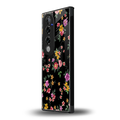Petal Parade vivo v40 pro mobile cover | shockproof glass phone case