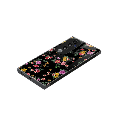 Petal Parade stylish phone case for vivo v40 pro | glossy glass and slim fit