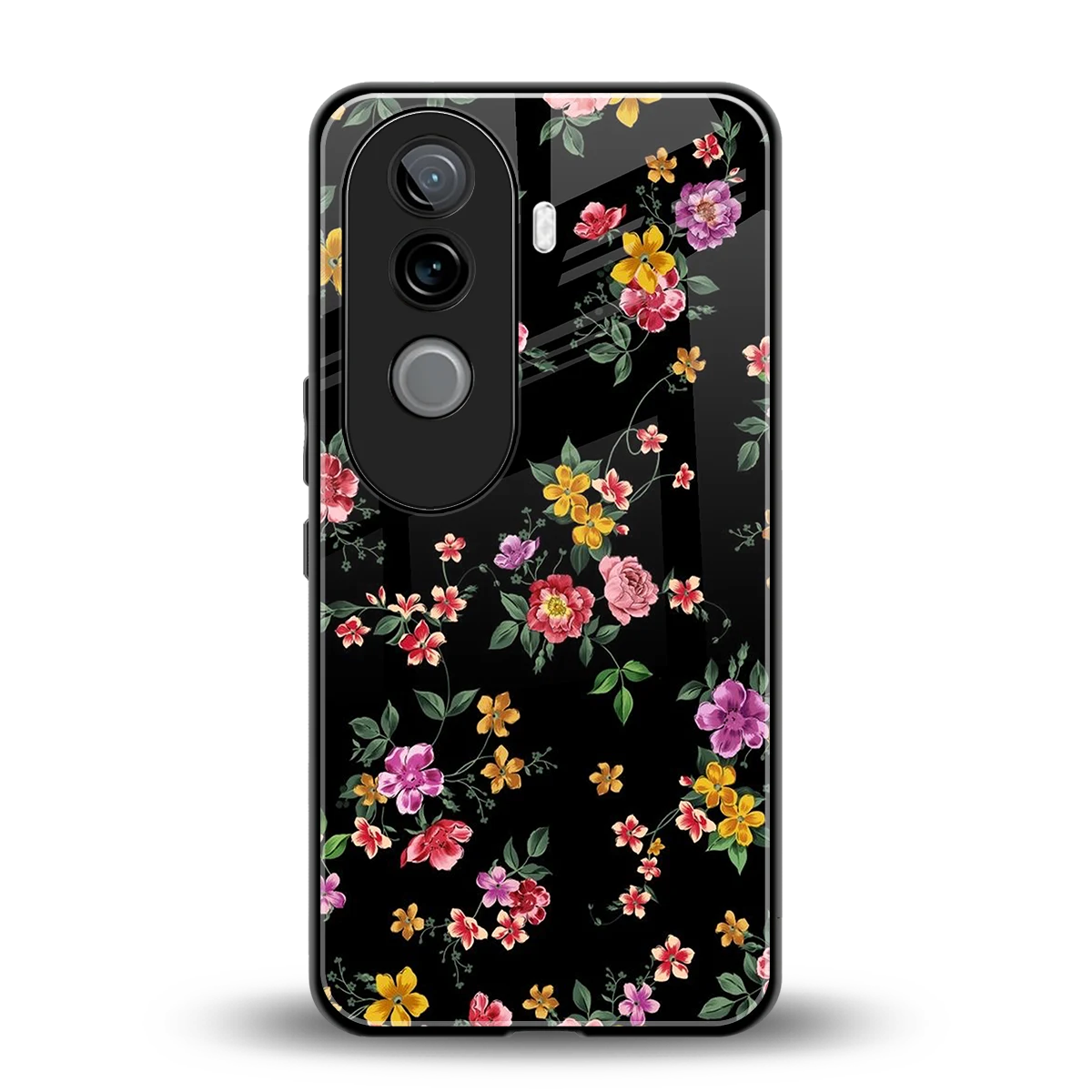 Petal Parade back phone cover | glass case for vivo v40e