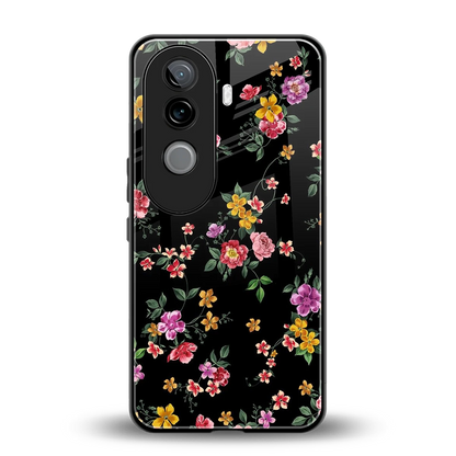 Petal Parade back phone cover | glass case for vivo v40e