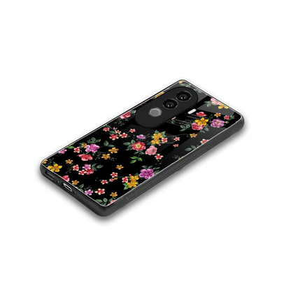 Petal Parade stylish phone case for vivo v40e | glossy glass and slim fit