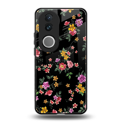 Petal Parade back phone cover | glass case for vivo v50