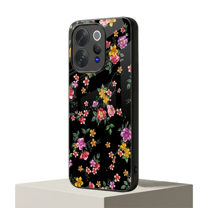 Petal Parade vivo v70 mobile cover | shockproof glass phone case