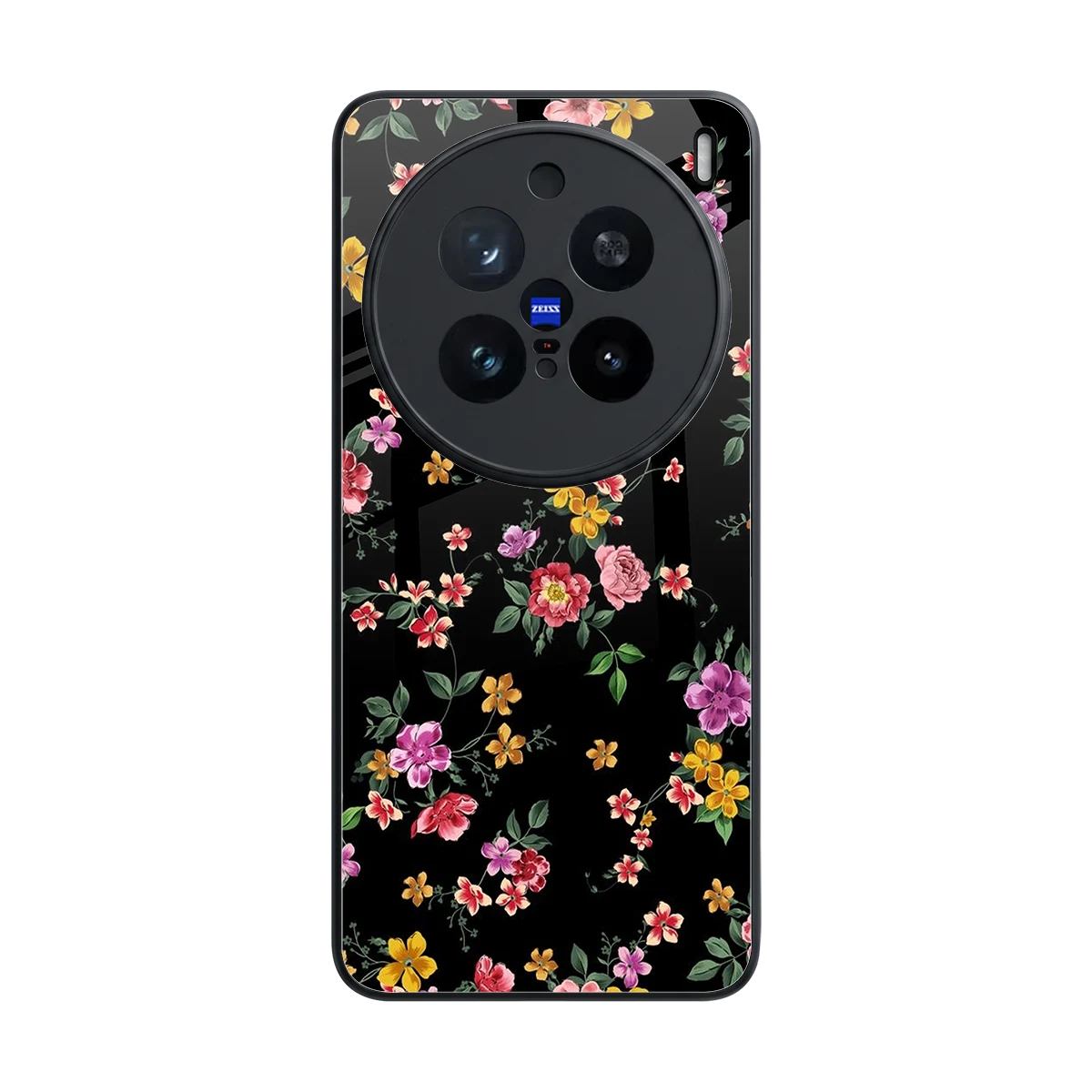 Petal Parade back phone cover | glass case for vivo x200 pro