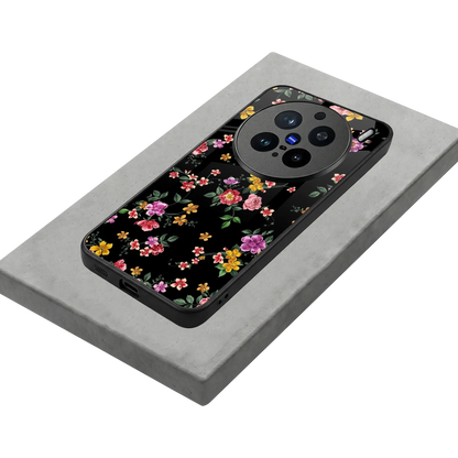 Petal Parade stylish phone case for vivo x200 pro | glossy glass and slim fit
