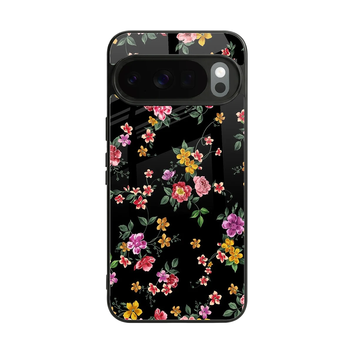 Petal Parade back phone cover | glass case for google pixel 10 pro