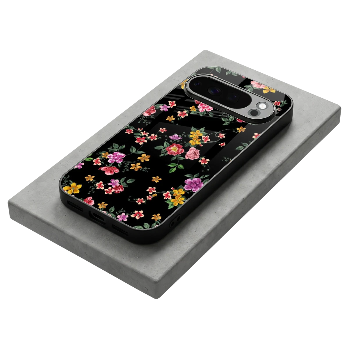 Petal Parade stylish phone case for google pixel 10 pro | glossy glass and slim fit