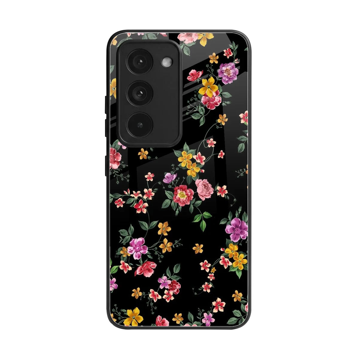 Petal Parade back phone cover | glass case for redmi 15 5g