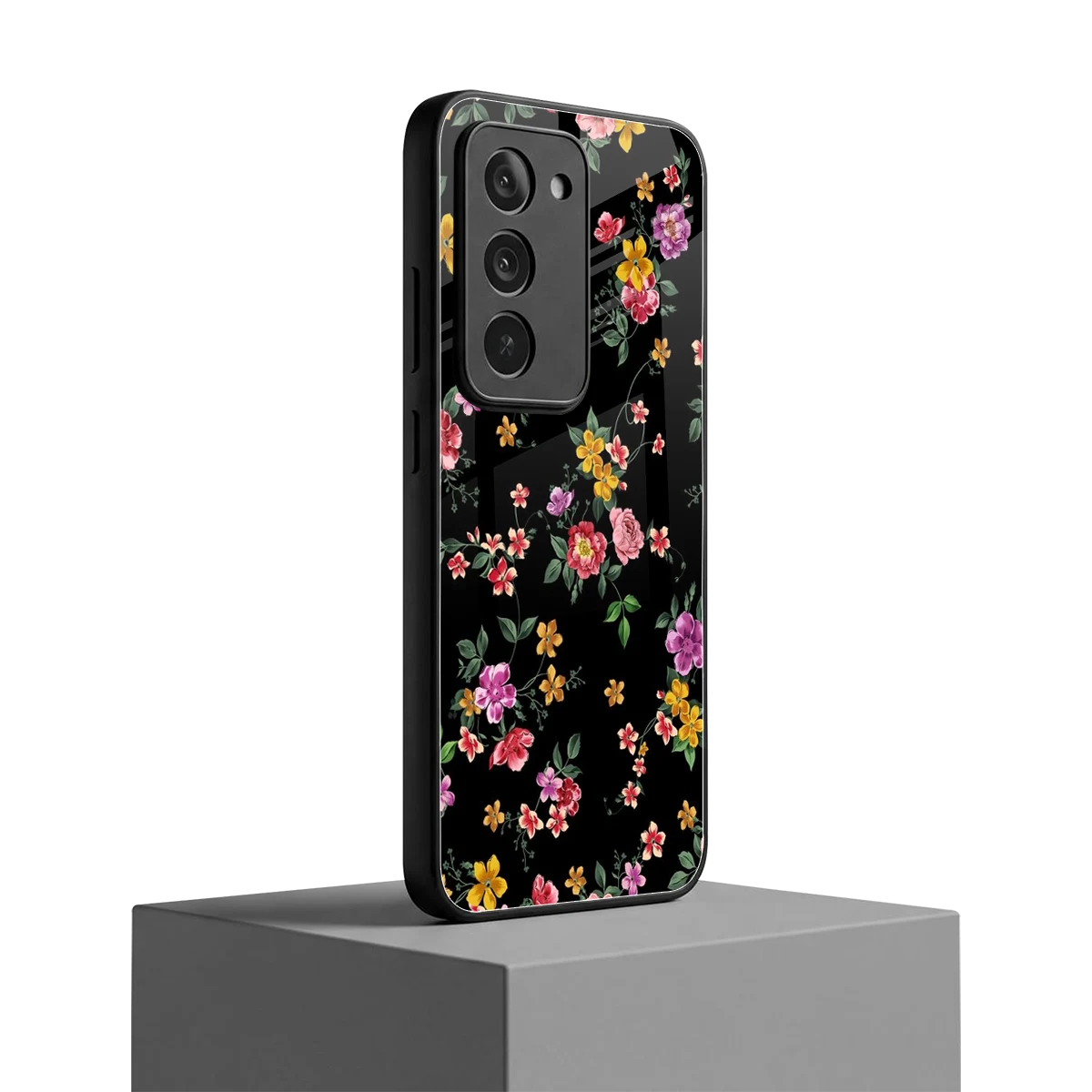 Petal Parade redmi 15 5g mobile cover | shockproof glass phone case