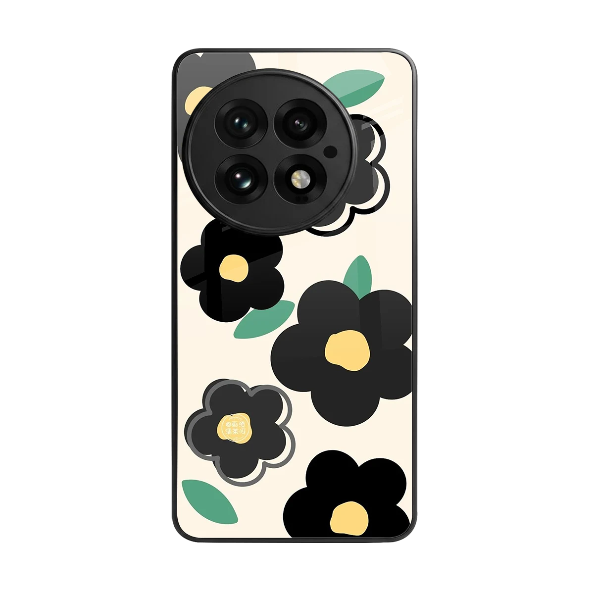 Petal Prism back phone cover | glass case for oneplus 13